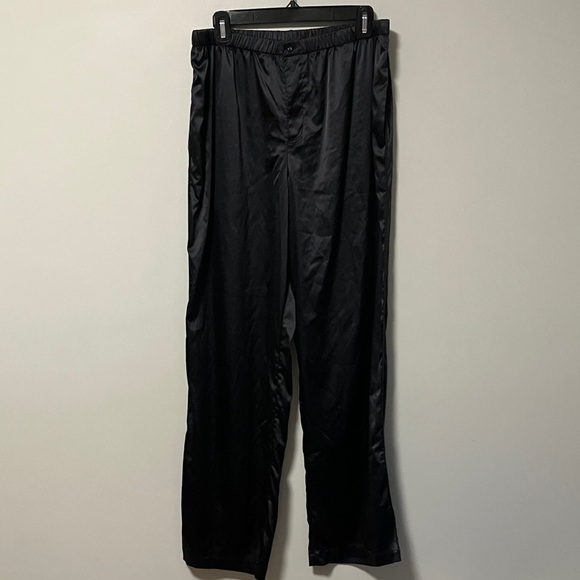 SKIMS Pants - SKIMS Black Satin Pants